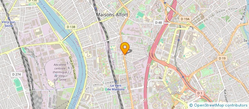 localisation de l'entreprise OPTIMAL AUDITION à MAISONS-ALFORT