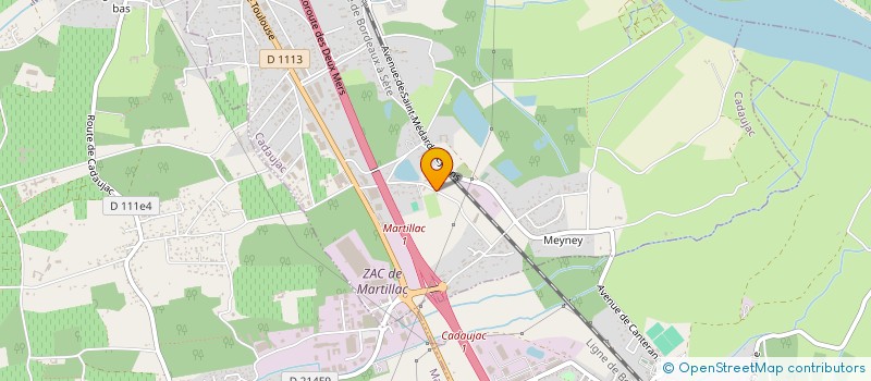 localisation de l'entreprise OPTIMAL CUISINES  CADAUJAC