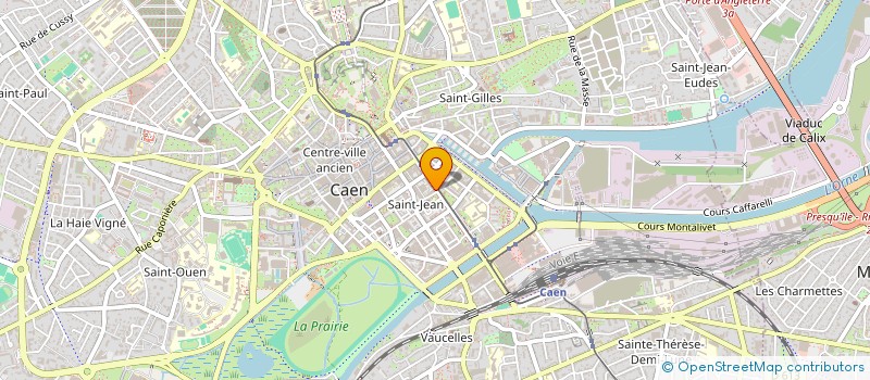 localisation de l'entreprise OPTIMAL ENERGY TRAVAUX à CAEN