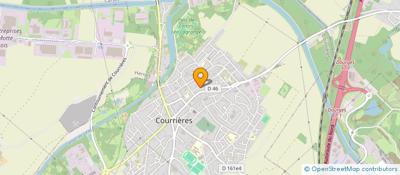 localisation de l'entreprise OPTIMAL FERMETURE à COURRIERES