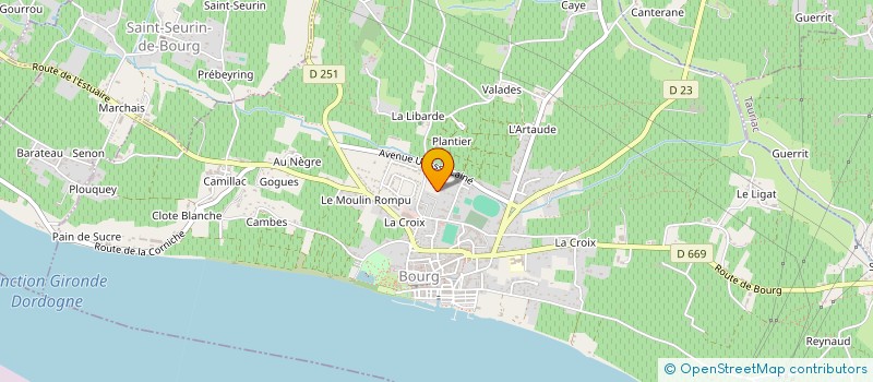 localisation de l'entreprise OPTIMAL GESTION à BOURG