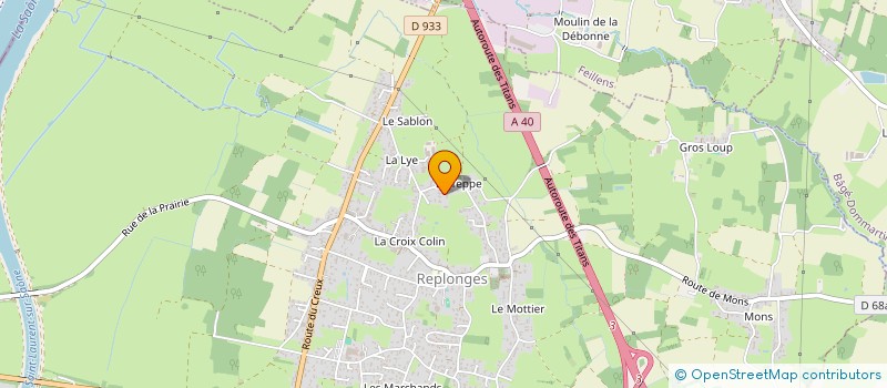 localisation de l'entreprise OPTIMAL TRADING à REPLONGES