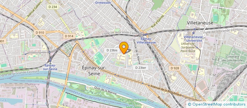localisation de l'entreprise OPTIMAL TRANSPORT à EPINAY-SUR-SEINE