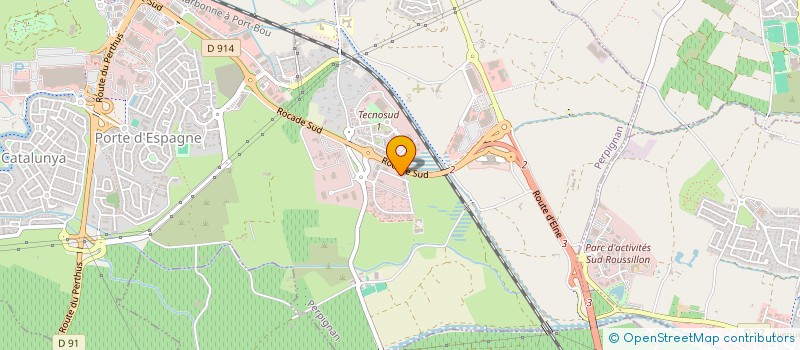 localisation de l'entreprise OPTIMALISE  PERPIGNAN