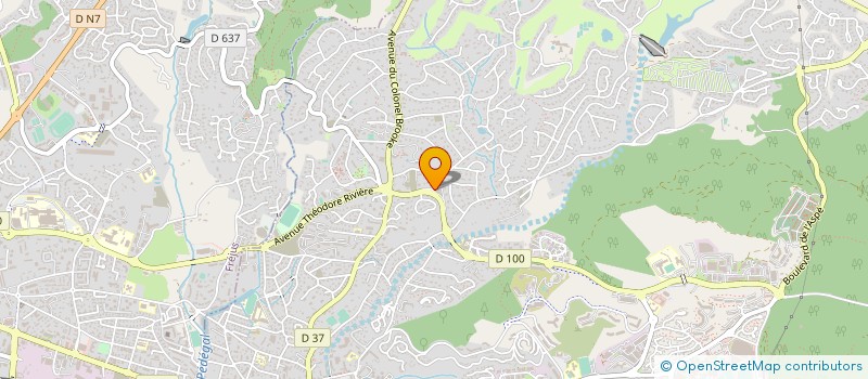 localisation de l'entreprise OPTIMANAGEST  DRAGUIGNAN