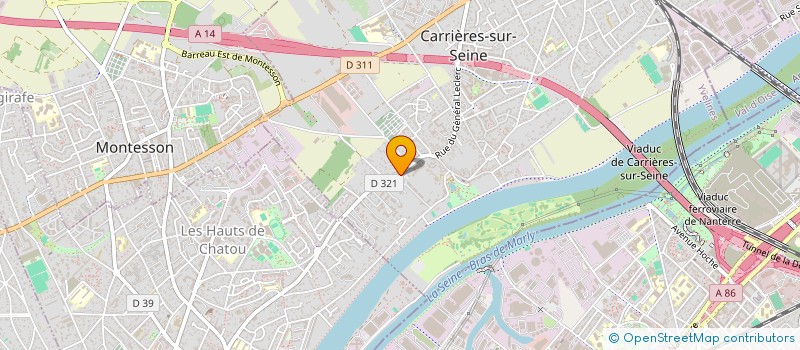 localisation de l'entreprise OPTIMAPAC à CARRIERES-SUR-SEINE