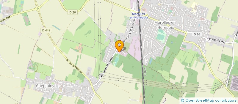 localisation de l'entreprise OPTIMAX à CHEPTAINVILLE