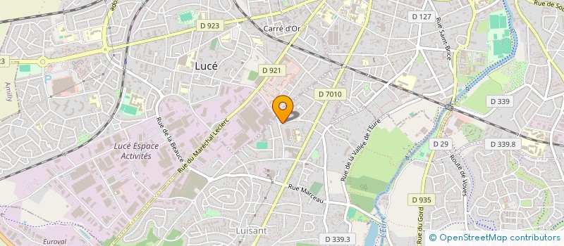 localisation de l'entreprise OPTIMAX TP à LUISANT