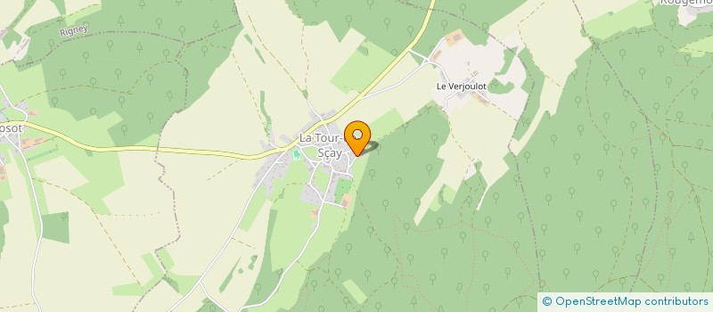 localisation de l'entreprise OPTIMEA CONSEILS  LA TOUR-DE-SCAY