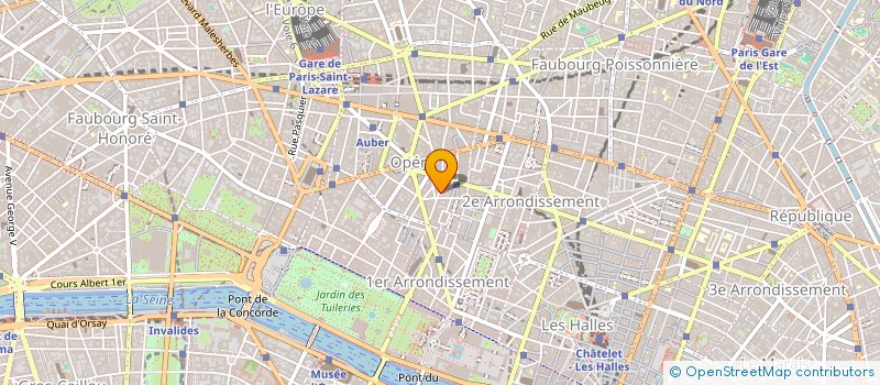 localisation de l'entreprise OPTIMEDIA à PARIS