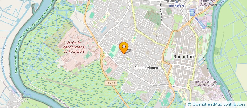 localisation de l'entreprise OPTIMFLOW CONSULTING  ROCHEFORT