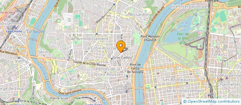 localisation de l'entreprise OPTIMFLUX à LYON