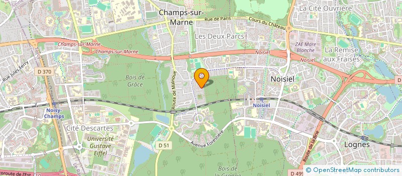 localisation de l'entreprise OPTIMI PERFORMAN RESSOUR ANALYS SOLUTION  CHAMPS-SUR-MARNE