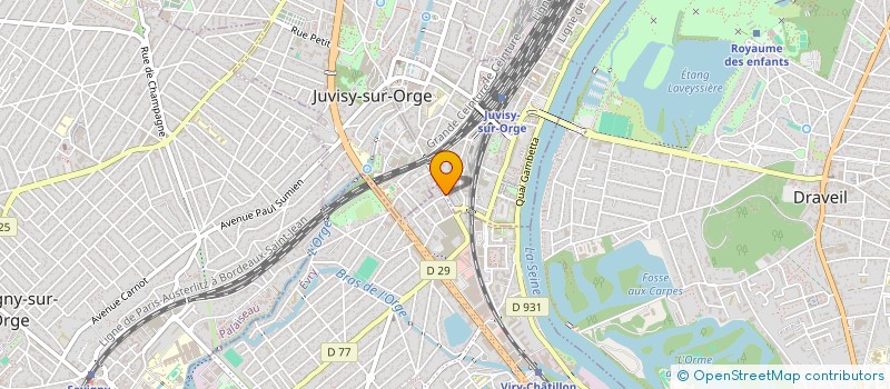 localisation de l'entreprise OPTIMIA à JUVISY-SUR-ORGE