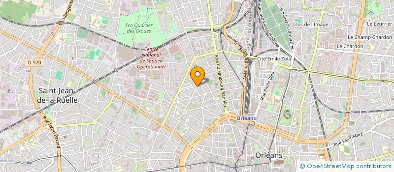 localisation de l'entreprise OPTIMIDEC à ORLEANS
