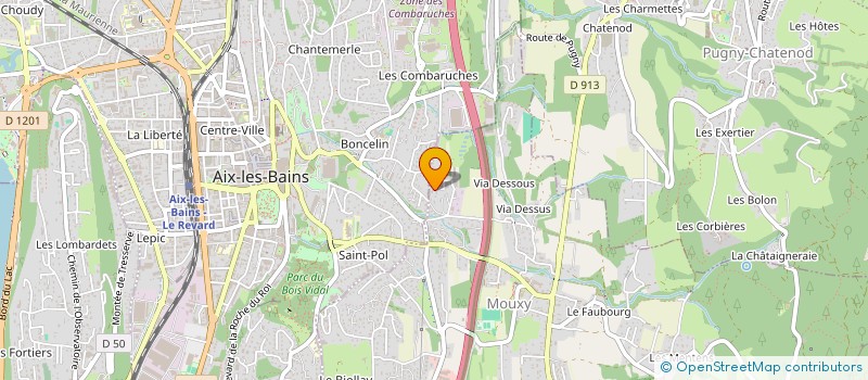 localisation de l'entreprise OPTIMINDUS à MOUXY