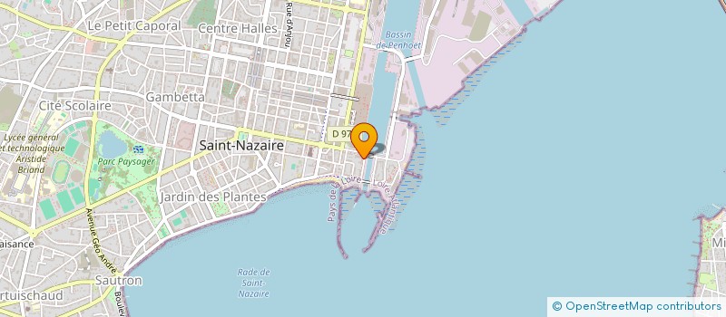 localisation de l'entreprise OPTIMIREG  SAINT-NAZAIRE