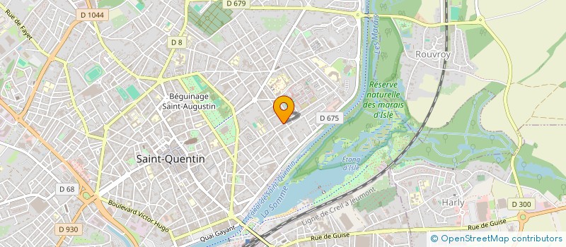 localisation de l'entreprise OPTIMIS-AUTOS à SAINT-QUENTIN