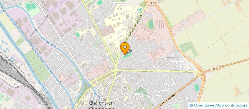 localisation de l'entreprise OPTIMISATION  CHALONS-EN-CHAMPAGNE