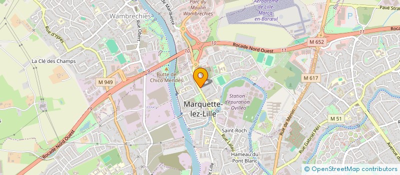 localisation de l'entreprise OPTIMISATION CONSTRUCTION RENOVATION à MARQUETTE-LEZ-LILLE