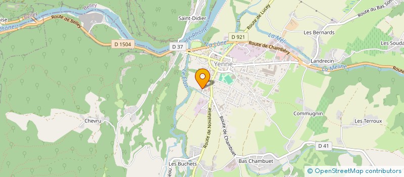 localisation de l'entreprise OPTIMISATION DES APPROVISIONNEMENTS EN AGRICULTURE  YENNE