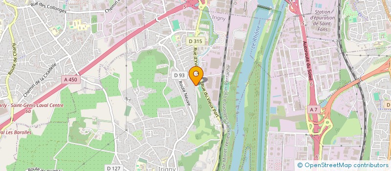 localisation de l'entreprise OPTIMISATION DES ENTREPRISES  MIRIBEL