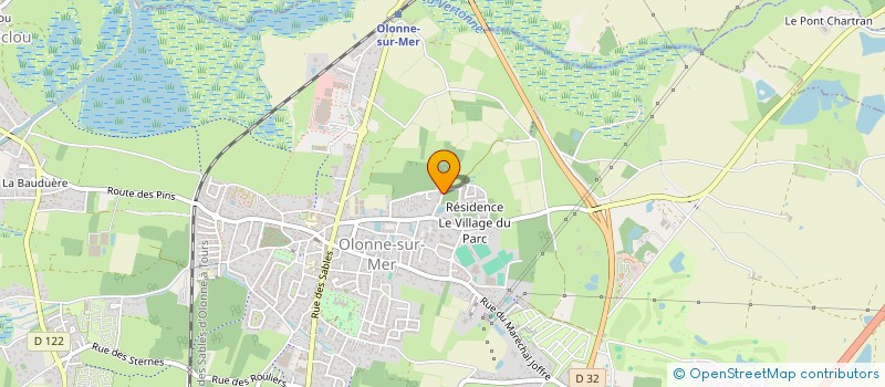 localisation de l'entreprise OPTIMISATION OUTILLAGE ET ORGANISATION BATIMENT  LES SABLES D'OLONNE