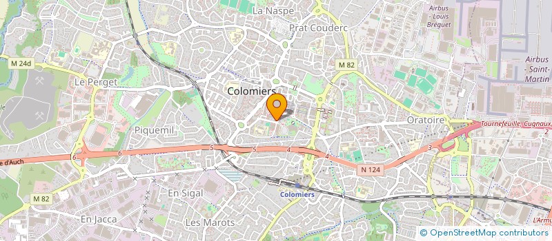 localisation de l'entreprise OPTIMISE ET VOUS à COLOMIERS