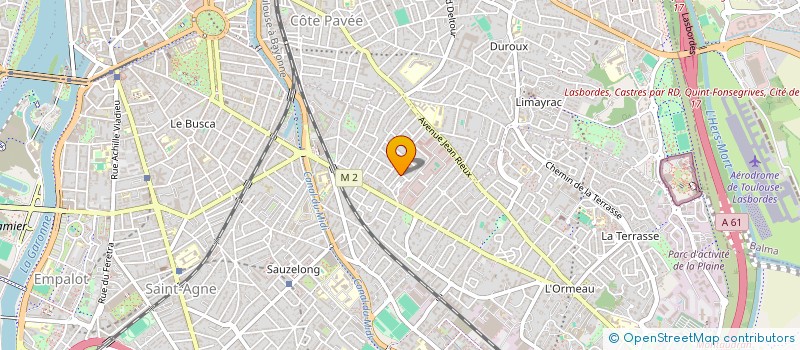 localisation de l'entreprise OPTIMISE PROSUS  TOULOUSE