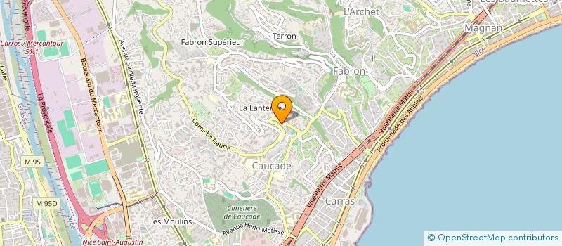 localisation de l'entreprise OPTIMISECLEAN à NICE
