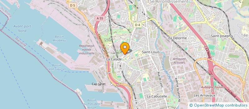 localisation de l'entreprise OPTIMISER LE TRAVAIL EN INSERTION à MARSEILLE