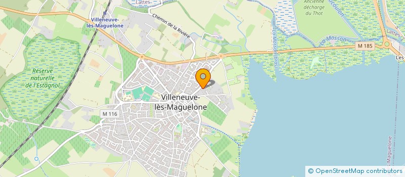 localisation de l'entreprise OPTIMIST CONSEIL  VILLENEUVE-LES-MAGUELONE