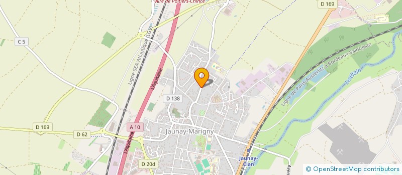 localisation de l'entreprise OPTIMIUM SARL à JAUNAY-MARIGNY