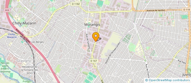 localisation de l'entreprise OPTIMIZ à MORANGIS