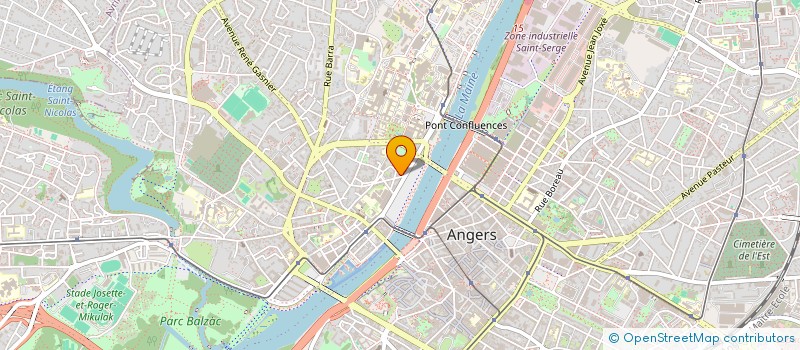 localisation de l'entreprise OPTIMIZ à ANGERS