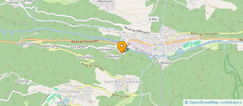 localisation de l'entreprise OPTIMIZ à COURCHEVEL