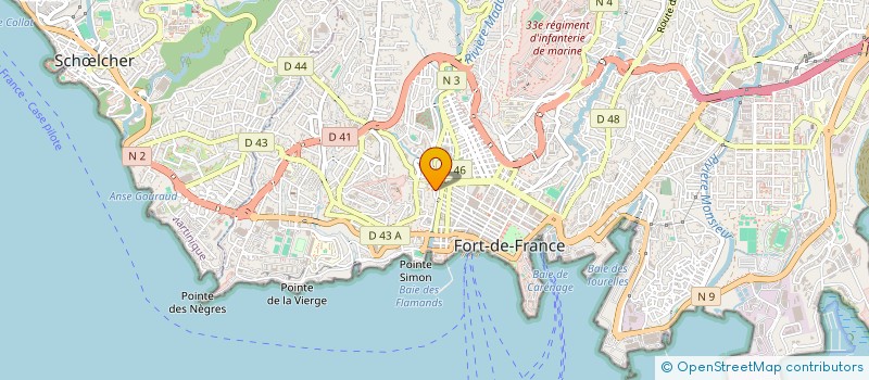 localisation de l'entreprise OPTIMIZ  FORT-DE-FRANCE