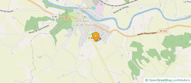 localisation de l'entreprise OPTIMIZE  SAINT-PAUL-CAP-DE-JOUX