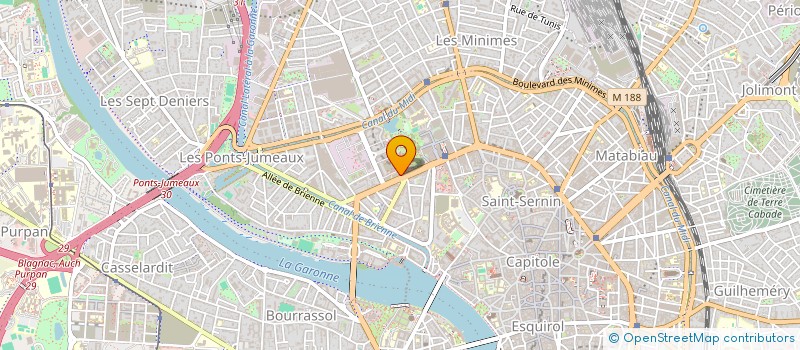 localisation de l'entreprise OPTIMIZE, ASSOCIATION D'ENTREPRENEURIAT à TOULOUSE