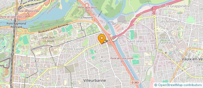 localisation de l'entreprise OPTIMIZE HOME CONSEIL  VILLEURBANNE