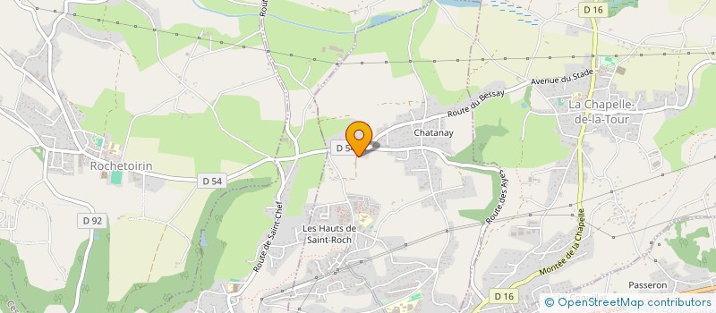 localisation de l'entreprise OPTIMM ELEVAGE à LA TOUR-DU-PIN