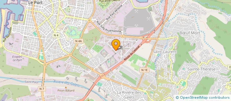 localisation de l'entreprise OPTIMMO  LE PORT