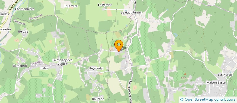 localisation de l'entreprise OPTIMMO 73 à BERGERAC