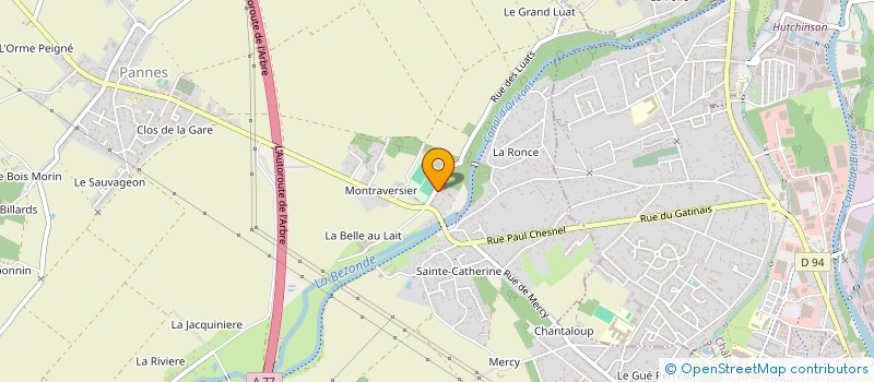 localisation de l'entreprise OPTIMMO ENERGIES à PANNES