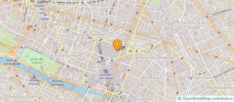 localisation de l'entreprise OPTIMO à PARIS