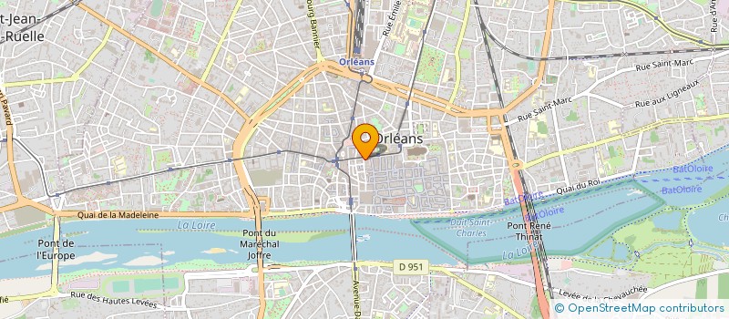 localisation de l'entreprise OPTIMO CONSEIL à ORLEANS
