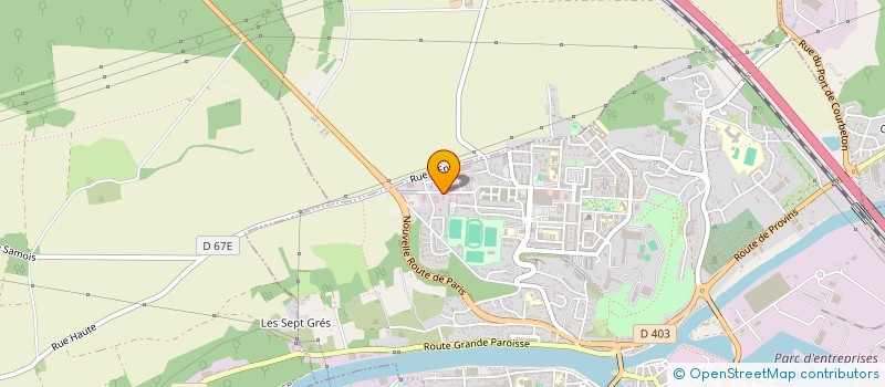 localisation de l'entreprise OPTIMO INVEST  MONTEREAU-FAULT-YONNE