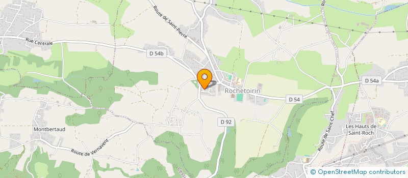 localisation de l'entreprise OPTIMOM  ROCHETOIRIN