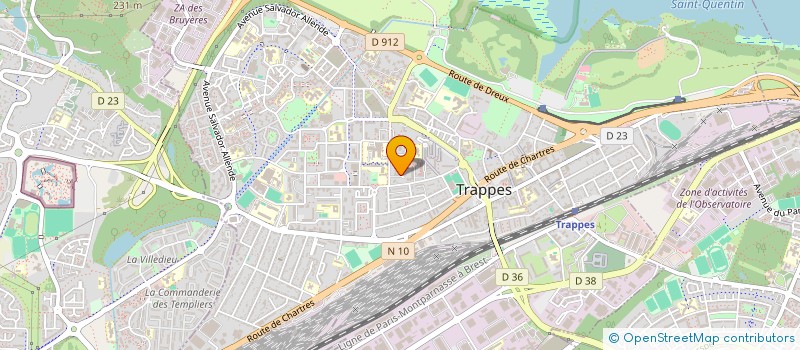 localisation de l'entreprise OPTIMOVE 78 à TRAPPES