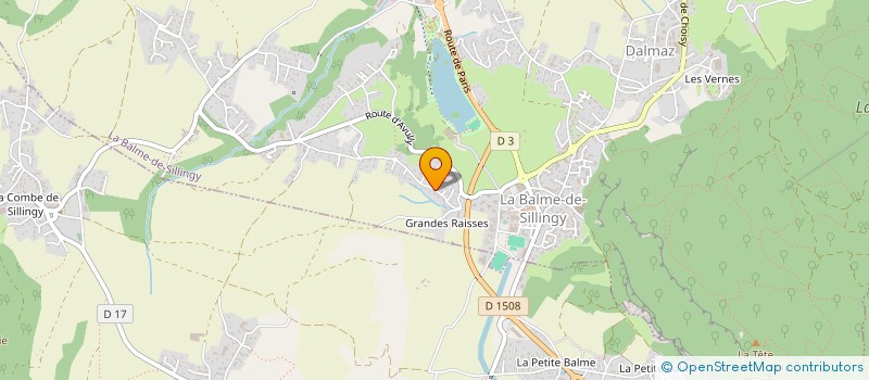 localisation de l'entreprise OPTIMPAC à LA BALME-DE-SILLINGY